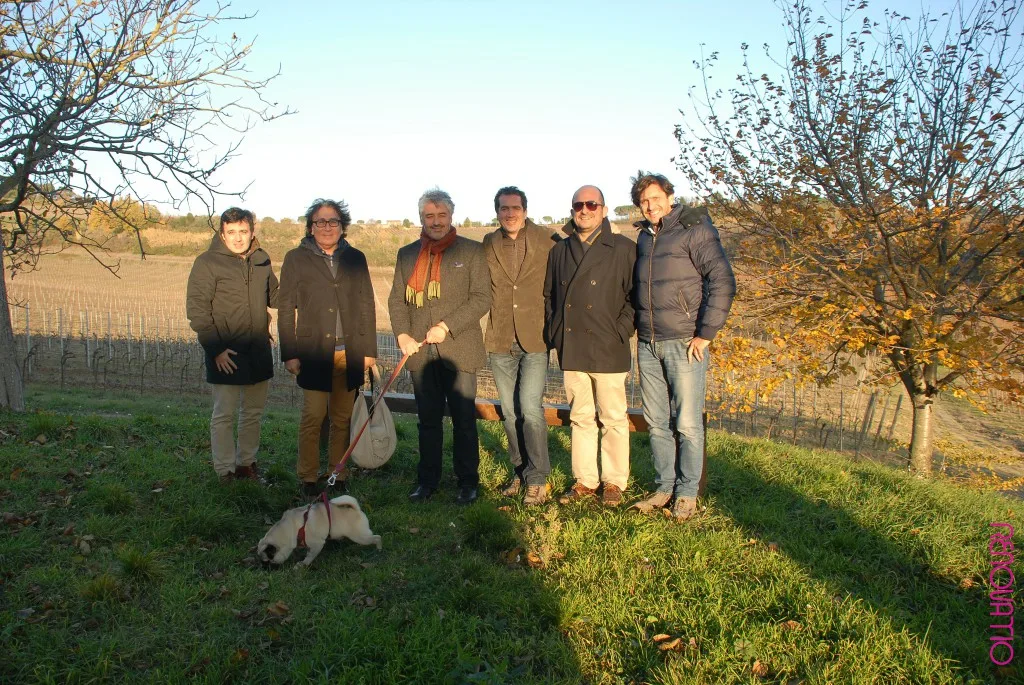 La Hacienda vinícola Terre Margaritelli en Miralduolo di Torgiano. Equipo español y Propiedad.